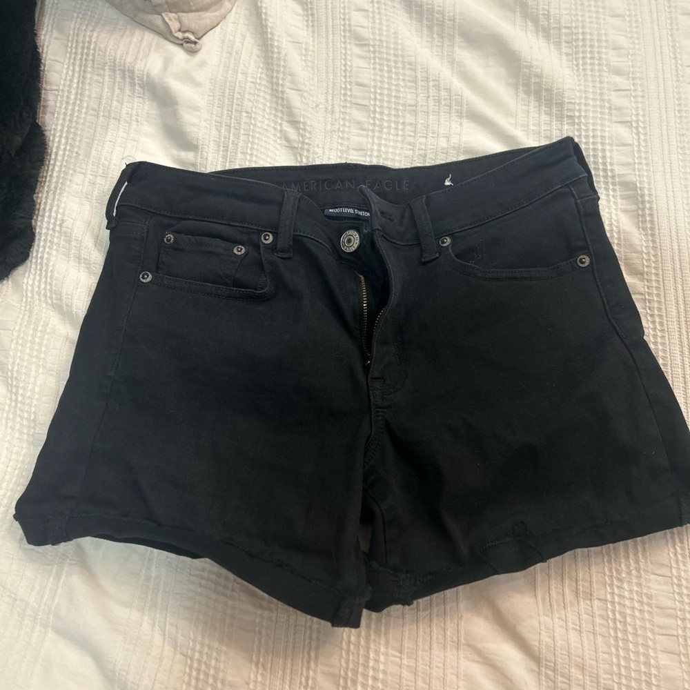 American Eagle Outfitters Women's Dark Jean Shorts